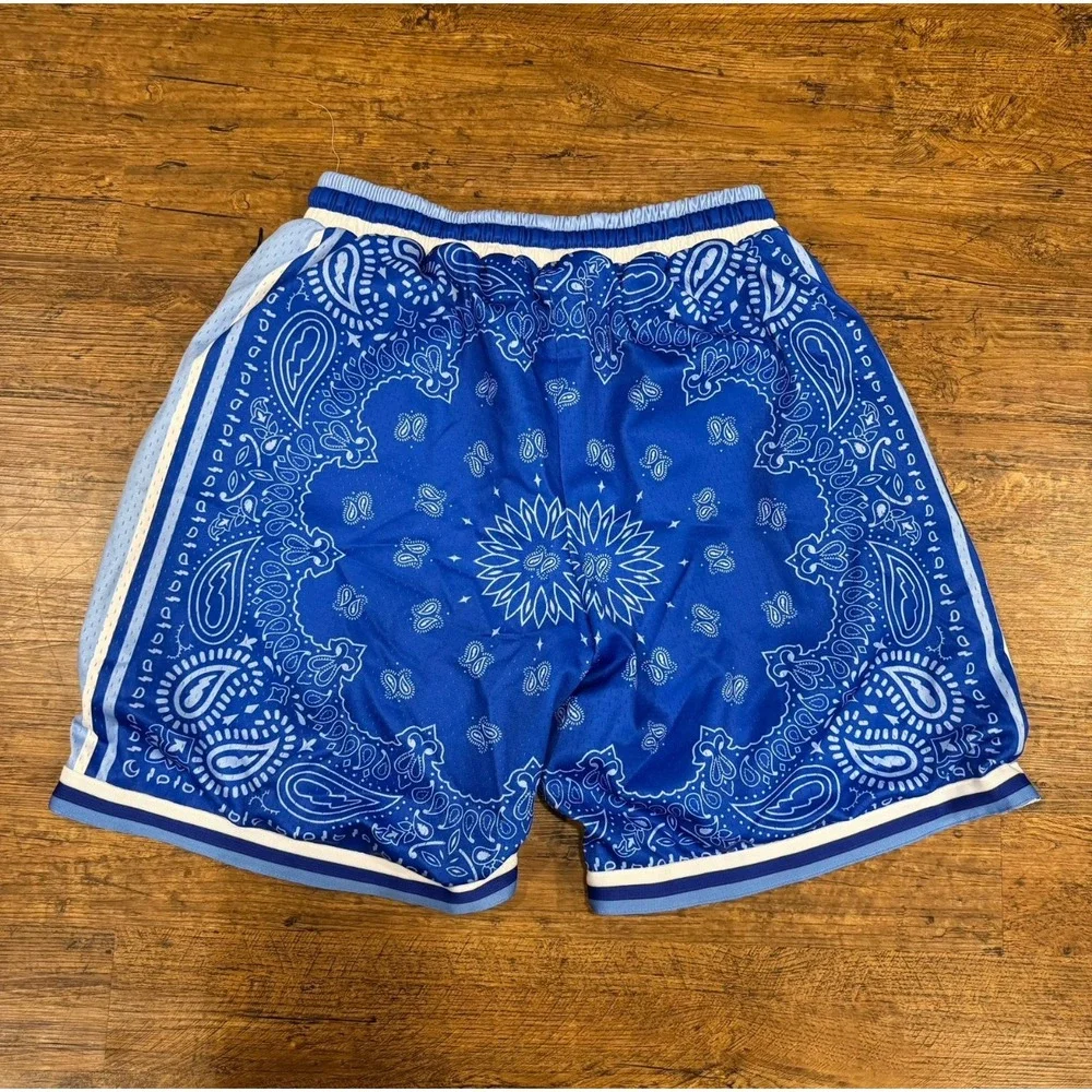 Collect and Select Trillest Blue Nipsey Hussle Swingman Basketball Shorts Men XL